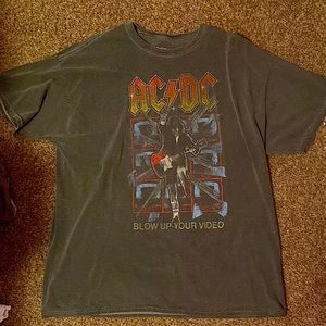 Grey AC/DC t-shirt